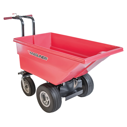 Motorized Tilt Truck, 6 pi³ Capacity, 40" H x 25" W x 56" D Distribution Jean Lapalme