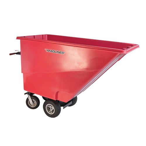 Motorized Tilt Truck, 27 pi³ Capacity, 51" H x 81" W x 33" D Distribution Jean Lapalme