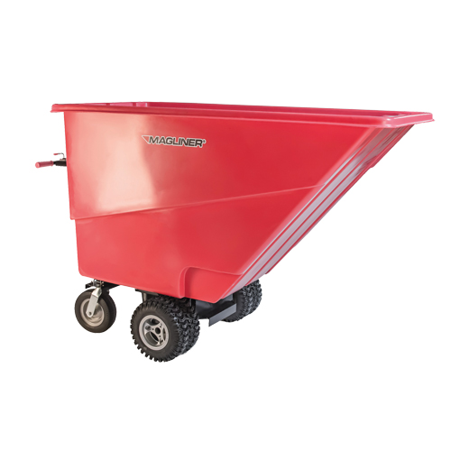 Motorized Tilt Truck, 27 pi³ Capacity, 51" H x 81" W x 33" D Distribution Jean Lapalme