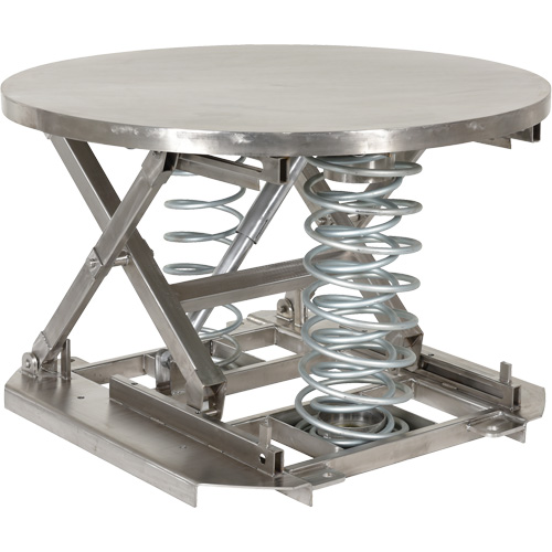 Pallet Lift Table, 43 5/8" L x 43 5/8"W, 4500 lbs. Cap. Distribution Jean Lapalme