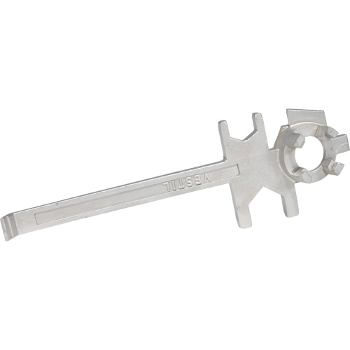 Drum Wrench, 3/4"/2" Opening, 9-1/2" Handle, Stainless Steel Distribution Jean Lapalme