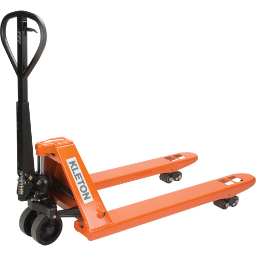 Super Heavy-Duty Manual Pallet Truck, Steel, 48" L x 27" W, 11000 lbs. Capacity Distribution Jean Lapalme