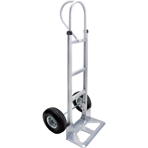 Knocked Down Hand Truck, P-Handle Handle, Aluminum, 52-1/8" Height, 500 lbs. Capacity Distribution Jean Lapalme