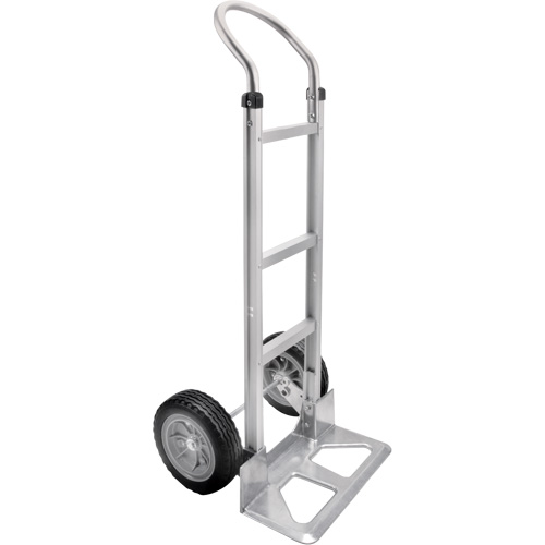 Diable d&eacute;mont&eacute;, Prise Continu, Aluminium, Hauteur de 49-5/8", Capacit&eacute; 500 lb Distribution Jean Lapalme