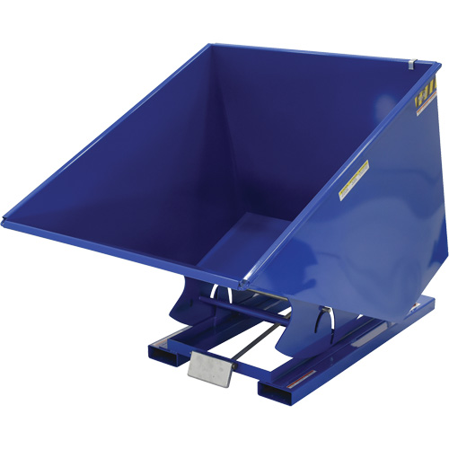 Conteneur autobasculeur, Acier, 2 vg³, Bleu Distribution Jean Lapalme