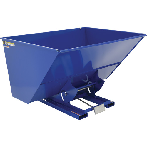 Conteneur autobasculeur, Acier, 3 vg³, Bleu Distribution Jean Lapalme