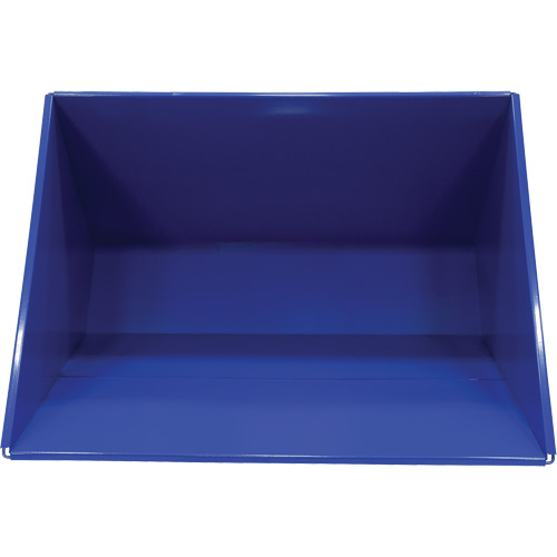 Conteneur autobasculeur, Acier, 3 vg³, Bleu Distribution Jean Lapalme