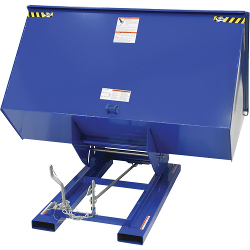 Conteneur autobasculeur, Acier, 3 vg³, Bleu Distribution Jean Lapalme