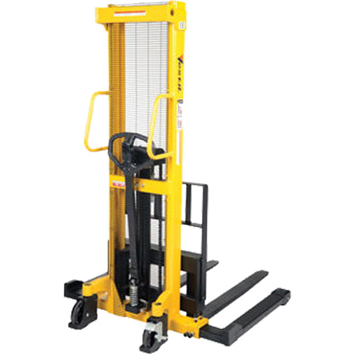 Manual Hydraulic Stacker, Hand Pump Operated, 2000 lbs. Capacity, 35" Max Lift Distribution Jean Lapalme