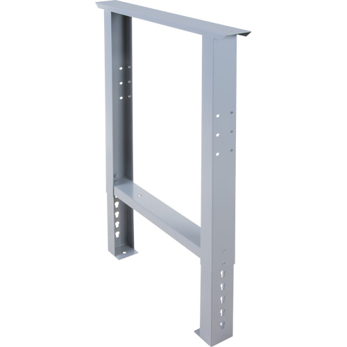 Pattes d'&eacute;tabli pour service industriel, Acier, 24" p x 34" h, Simple Distribution Jean Lapalme