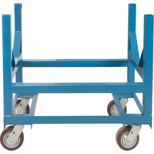 Chariot &agrave; berceaux pour tuyaux et barres, 48" lo x 24" la x 34" h, Capacit&eacute; de 2500 lb, Roue Polyur&eacute;thane Distribution Jean Lapalme