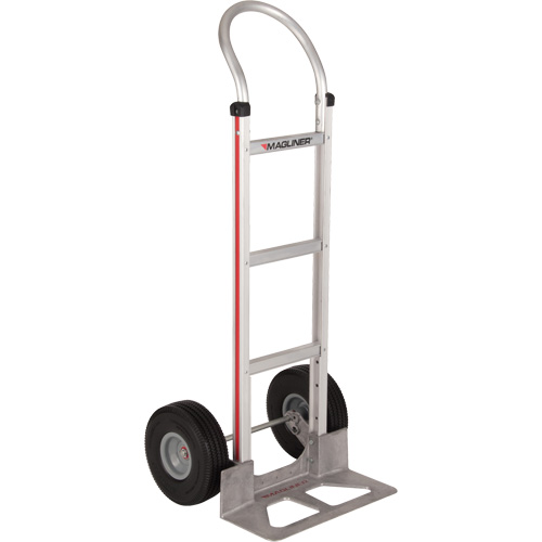 Knocked Down Hand Truck, Continuous Handle, Aluminum, 48" Height, 500 lbs. Capacity Distribution Jean Lapalme