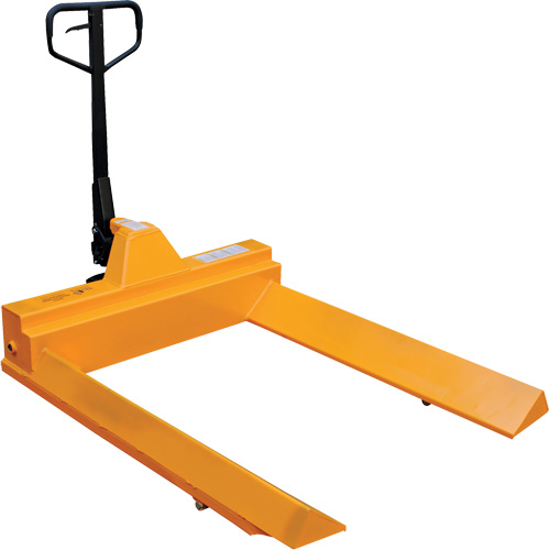 Transpalette pour mat&eacute;riaux en rouleaux, Acier, 48" lo x 7,5" la, Capacit&eacute; 4000 lb Distribution Jean Lapalme
