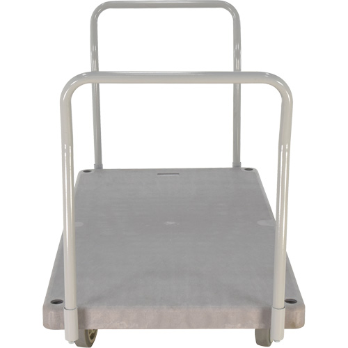 Heavy Duty Plastic Platform Truck, 60" L x 30" W, 3000 lbs. Cap., Polyurethane Wheels Distribution Jean Lapalme