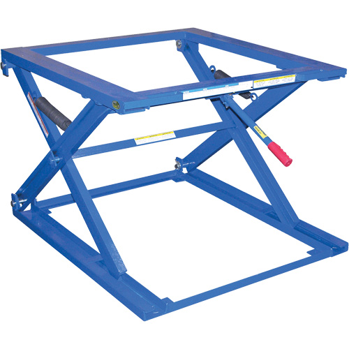 Adjustable Pallet Stand, 42-1/2" L x 40" W, 5000 lbs. Cap. Distribution Jean Lapalme