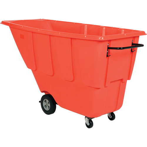 Tilt Truck, Polyethylene, 0.5 cu. yd., 450 lbs. Load Capacity Distribution Jean Lapalme