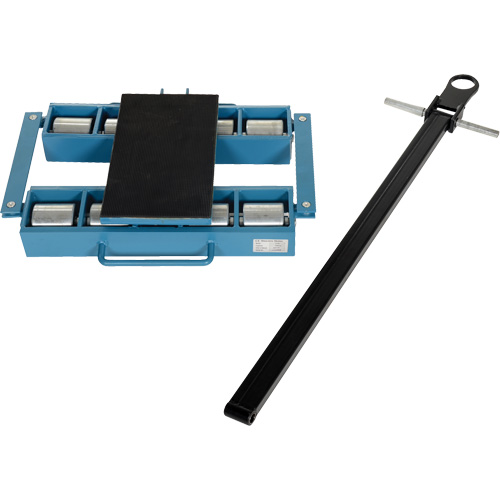 Steerable Machinery Skate, 12 tons Capacity Distribution Jean Lapalme