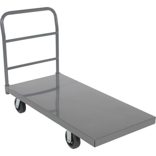 Platform Truck, 48" L x 24" W, 2000 lbs. Capacity, Rubber Casters Distribution Jean Lapalme