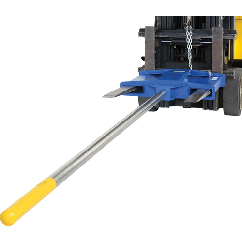 Forklift Carpet Pole, 120-1/2" Length, Fork Mount, 2200 lbs. Capacity Distribution Jean Lapalme