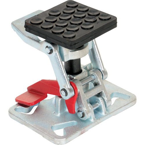Verrou de plancher &agrave; hauteur ajustable pour service intense, 8" Hauteur rallong&eacute;e, 5-1/2" Hauteur r&eacute;tract&eacute;e, Acier Distribution Jean Lapalme
