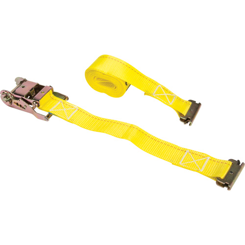 Tendeur d'arrimage &agrave; cliquet, Syst&egrave;me E-Track, 2" , 12' , Charge d'utilisation max. 1333 lb (605 kg) Distribution Jean Lapalme