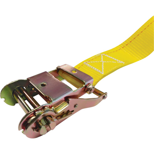 Tendeur d'arrimage &agrave; cliquet, Syst&egrave;me E-Track, 2" , 12' , Charge d'utilisation max. 1333 lb (605 kg) Distribution Jean Lapalme