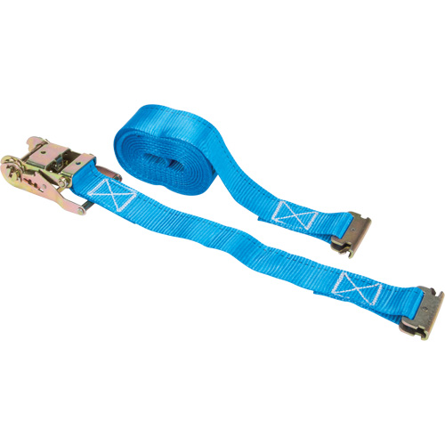 Tendeur d'arrimage &agrave; cliquet, Syst&egrave;me E-Track, 2" , 20' , Charge d'utilisation max. 1333 lb (605 kg) Distribution Jean Lapalme