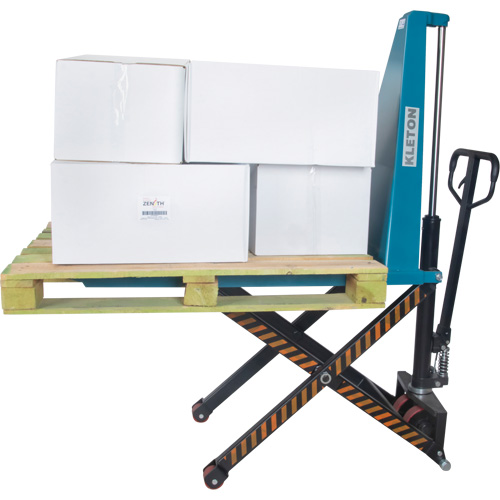 Manual Scissor Skid Lift, 45-1/4" L x 27" W, Steel, 3300 lbs. Capacity Distribution Jean Lapalme