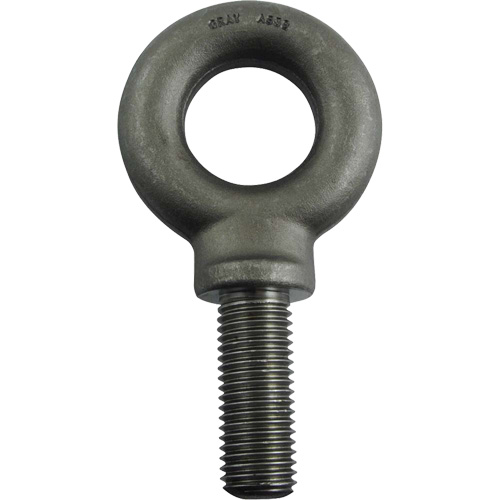 Alloy Steel Eye Bolt, 1-13/16"/3-9/16" Dia., 2-1/2" L, 11600 lbs. (5.8 tons)/11600 lbs. Capacity Distribution Jean Lapalme