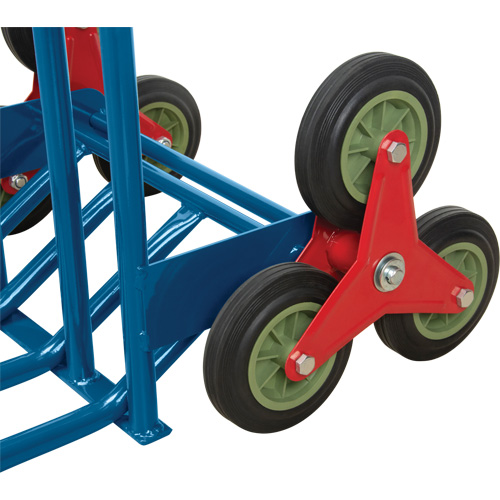 Stair Climbing Hand Truck, Steel Frame, 23-3/4" W x 45-5/8" H, 300 lbs. Capacity Distribution Jean Lapalme