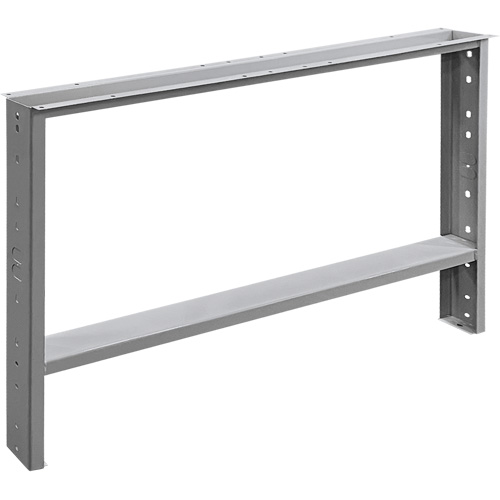 Workbench Leg, Steel, 48" D x 32" H, Single Distribution Jean Lapalme