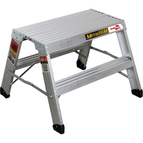 Poste de travail chevalet de sciage portatif, Cadre Aluminium, 12-1/4" p x 24" h Distribution Jean Lapalme