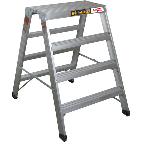 Poste de travail chevalet de sciage portatif, Cadre Aluminium, 12-1/4" p x 48" h Distribution Jean Lapalme