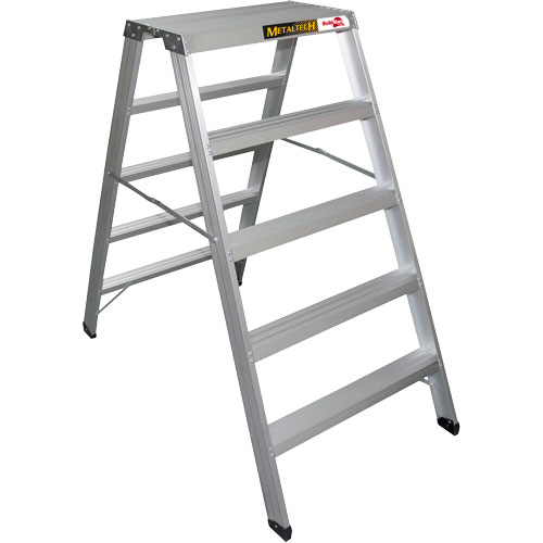 Poste de travail chevalet de sciage portatif, Cadre Aluminium, 12-1/4" p x 56" h Distribution Jean Lapalme