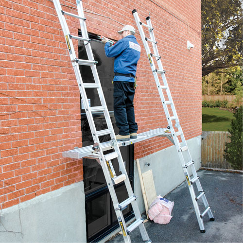 Planche de travail t&eacute;lescopique, 156" la x 12" pr, Capacit&eacute; de 250 lb, D&eacute;mont&eacute; Distribution Jean Lapalme