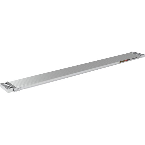 Telescoping Work Plank, 204" W x 12" D, 250 lbs. Capacity, Knocked Down Distribution Jean Lapalme