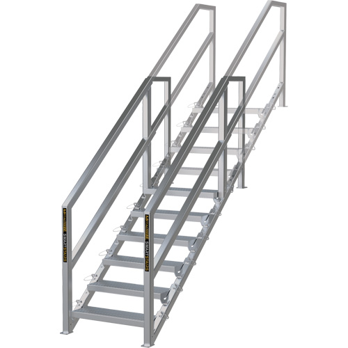 Syst&egrave;me d'escalier modulaire pour la construction de 6-10 marches SmartStairs, 75" ha Distribution Jean Lapalme