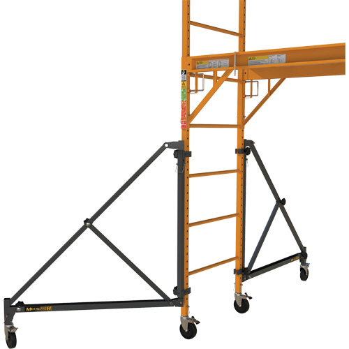 Ensemble de stabilisateurs universels avec roues Distribution Jean Lapalme