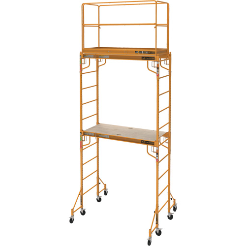Complete 12' Drywall Baker Scaffold Tower Set, 58-1/2" D x 183" H Distribution Jean Lapalme