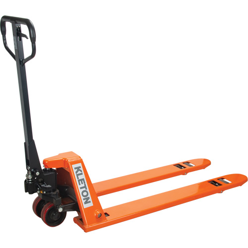 Low Profile Hydraulic Pallet Trucks, 48" L x 20.5" W, 3300 lbs. Cap. Distribution Jean Lapalme