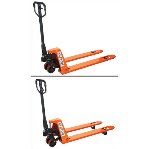 Low Profile Hydraulic Pallet Trucks, 48" L x 20.5" W, 3300 lbs. Cap. Distribution Jean Lapalme