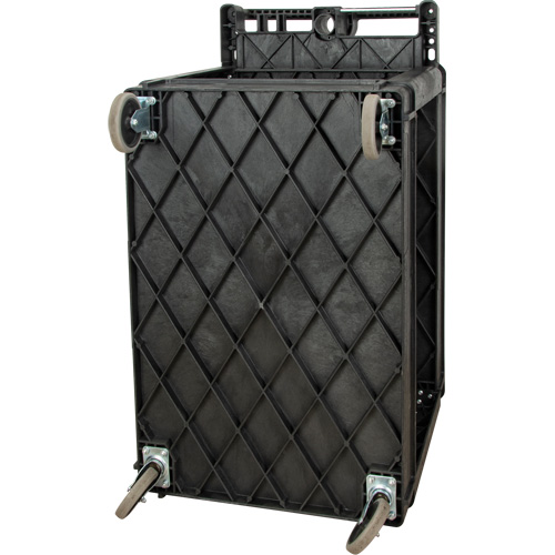Utility Cart, 2 Tiers, 25-5/8" x 33-1/2" x 43-3/4", 550 lbs. Capacity Distribution Jean Lapalme