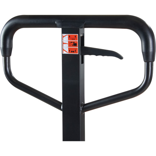 8' Long Fork Hydraulic Pallet Trucks, 96" L x 27" W, 4400 lbs. Capacity Distribution Jean Lapalme