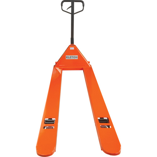 8' Long Fork Hydraulic Pallet Trucks, 96" L x 27" W, 4400 lbs. Capacity Distribution Jean Lapalme
