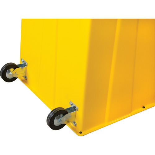 Escabeau industriel, 4 marches, 44" x 22-1/4" x Hauteur 65-1/8" Distribution Jean Lapalme
