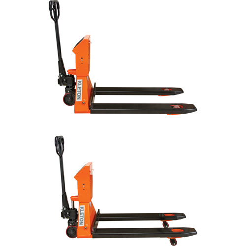 Digital Scale Pallet Truck, 44.5" L x 27.75" W, 4400 lbs. Cap. Distribution Jean Lapalme