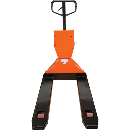 Digital Scale Pallet Truck, 44.5" L x 27.75" W, 4400 lbs. Cap. Distribution Jean Lapalme