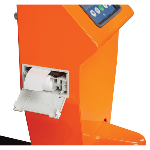 Digital Scale Pallet Truck, 44.5" L x 27.75" W, 4400 lbs. Cap. Distribution Jean Lapalme