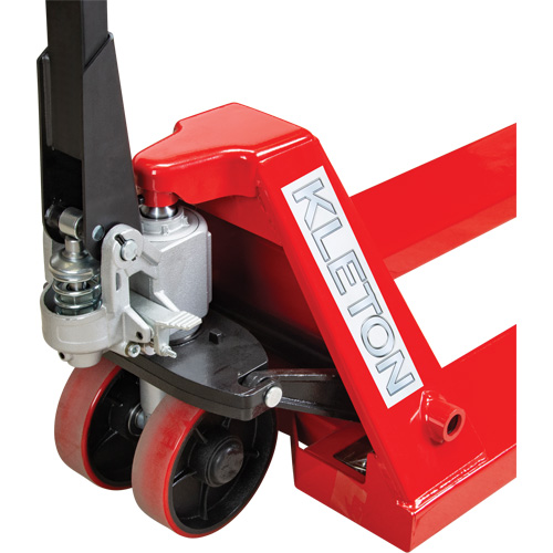 Manual Pallet Truck, Steel, 48" L x 21" W, 5500 lbs. Capacity Distribution Jean Lapalme
