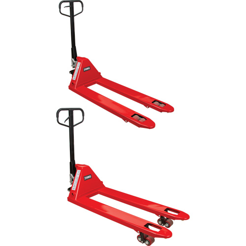 Manual Pallet Truck, Steel, 48" L x 21" W, 5500 lbs. Capacity Distribution Jean Lapalme